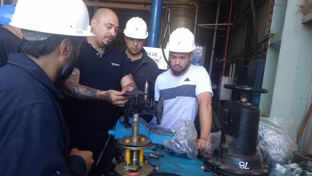 valve maintenance boosts cnea uranium complex expertise